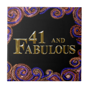 41. Geburtstag Fliese
