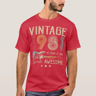 41. Geburtstag Frauen Männer Vintag Phantastisch 1 T-Shirt