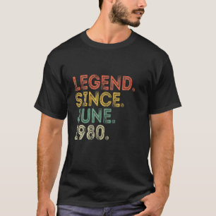 41. Geburtstag Geschenke 41 Jahre alte Legende sei T-Shirt