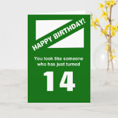 41 Geburtstag Karte (Gelbe Blume)