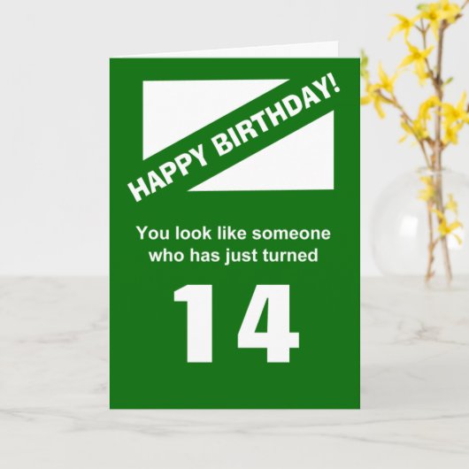 41 Geburtstag Karte (Gelbe Blume)