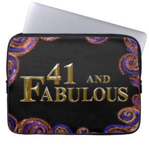 41. Geburtstag Laptopschutzhülle