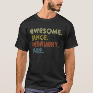 41. Geburtstag Phantastisch seit Februar 1982 41 J T-Shirt