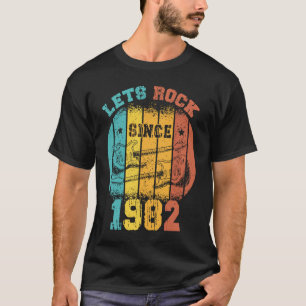 41. Geburtstag Vintag 1982 Retro 41 Jahre alter Ra T-Shirt