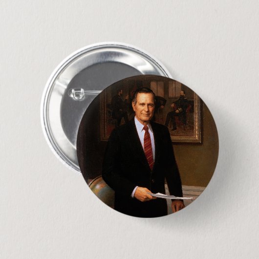 41 George H.W. Bush Button (Vorne & Hinten)