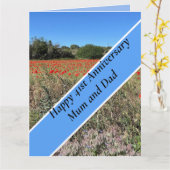 41. Hochzeit Karte (Gelbe Blume)