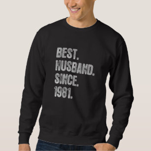 41. Hochzeitstag für Ihm Bestes Ehemann seit Sweatshirt