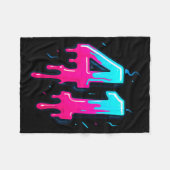 41 Ice Cream Drip Meme Forty One Four Gen Alpha Sl Fleecedecke (Vorderseite (Horizontal))