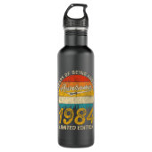 41 Jahre alt 1984 Retro Phantastisch 41. Geburtsta Edelstahlflasche (Vorderseite)