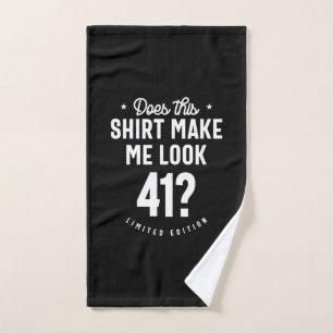 41 Jahre alt - 41. Geburtstag Funny Gift Handtuch