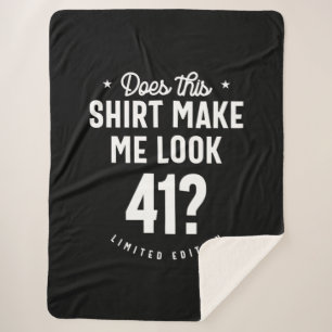 41 Jahre alt - 41. Geburtstag Funny Gift Sherpadecke
