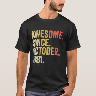 41 Jahre alt 41. Geburtstag Phantastisch seit Okto T-Shirt
