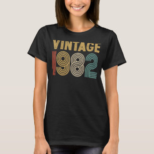 41 Jahre Geboren 1982 Vintag 41. Geburtstag T-Shirt