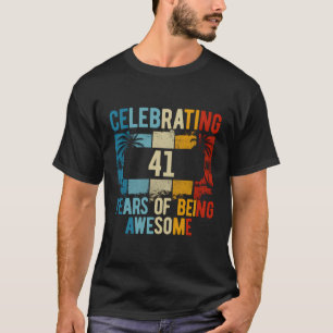 41 Jahre Phantastisch 41. Geburtstag T-Shirt