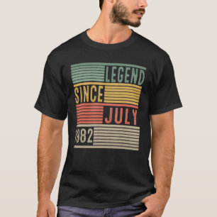 41-jähriger Teenager-Legende seit Juli 1982 41st B T-Shirt