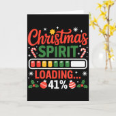 41 Meme Christmas Spirit Loading 41% Four One For Karte (Gelbe Blume)
