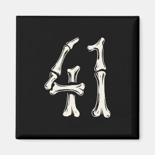 41 Meme Halloween Skelett 4 1 Meme Lustig Vierzig Magnet