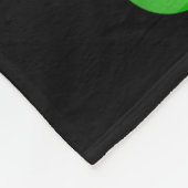 41 St. Patricks Day Vier Eins Kinder Lustiger Lepr Fleecedecke (Ecke)