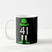 41 St Patricks Day Vier Eins Kinder Lustiger Lepre Kaffeetasse (Links)