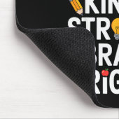 41 Tage schlauer Kinder stärker mutiger heller Mousepad (Ecke)