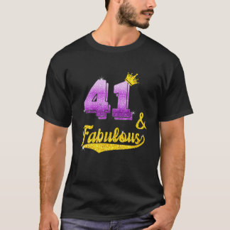 41 und fabelhaft - 41 Jahre altes Geschenk - 41. G T-Shirt
