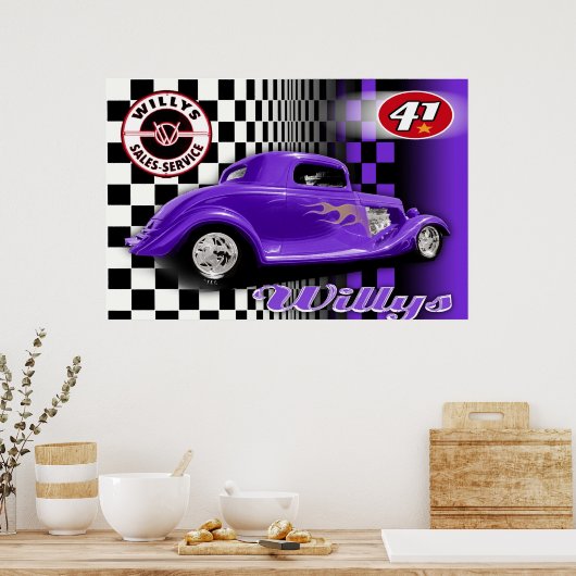 41 Willys Poster (Küche)