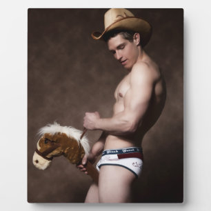 42067a Cowboy Fotoplatte