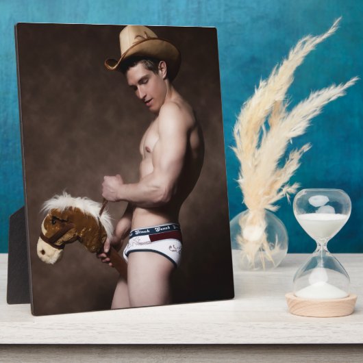 42067a Cowboy Fotoplatte (Seite)