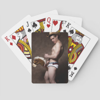 42067a Cowboy Spielkarten