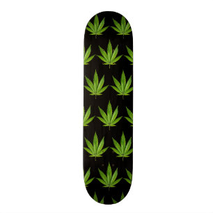 420WeedArmy 7 7/8" Schwarzes Skateboard