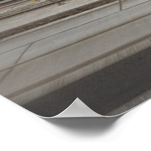 422 - 426 Uni St 1 Farbversion Poster (Ecke)