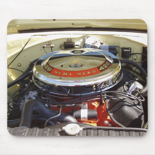 426 Hemi Pferdestärken Mousepad (Vorne)