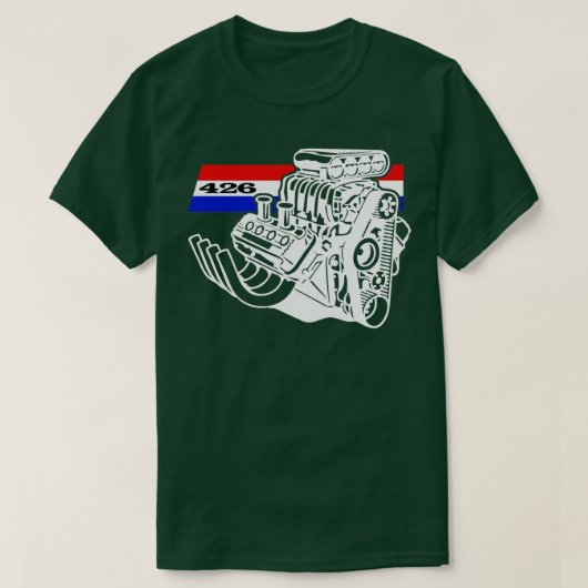 426 V8-Motor T-Shirt (Design vorne)