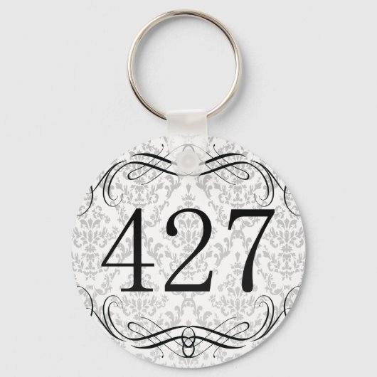 427 Bereichscode Schlüsselanhänger (Vorderseite)