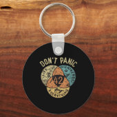 42 Answer To Life The Universe And Everything Don' Schlüsselanhänger (Vorderseite)