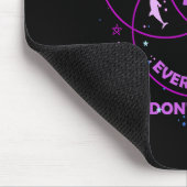 42 Answer To Life Universe Everything  Mousepad (Ecke)
