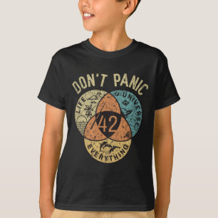 42 Antwort auf das Leben das Universum und alles D T-Shirt