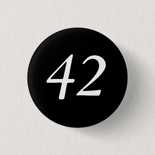 42 BUTTON (Vorderseite)