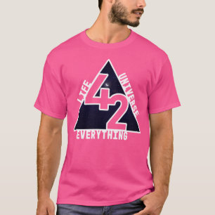 42 Die Antwort auf das Leben im Universum und alle T-Shirt