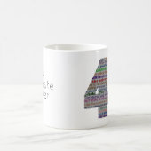 42: Die entscheidende Antwort Kaffeetasse (Mittel)