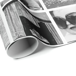 42-Foto Collage Geschenkwrap erstellen Geschenkpapier