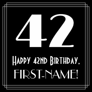 42 Geburtstag Spruche Und Gluckwunsche