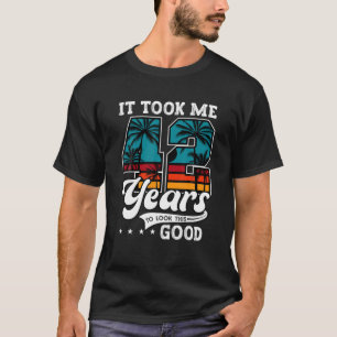 42. Geburtstag für Männer Frauen Geschenk 42 Jahre T-Shirt