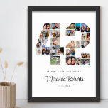 42. Geburtstag Nr. 42 Benutzerdefinierte FotoColla Poster<br><div class="desc">Feiern Sie den 42. Geburtstag mit dieser personalisierten Nummer 42 Foto Collage Poster. Dieses individuell gestaltbare Geschenk eignet sich auch für Hochzeitsfeiern. Es ist eine großartige Möglichkeit, wertvolle Erinnerungen aus Ihrer Hochzeit und Ihrem verheirateten Leben zu zeigen. Das Poster enthält eine Collage von Fotos, die diese besonderen Momente erfassen, und...</div>