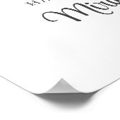 42. Geburtstag Nr. 42 Benutzerdefinierte FotoColla Poster (Ecke)