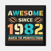 42. Geburtstag Phantastisch seit 1982 Magnet (Vorne)