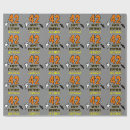 42. Geburtstag: Spooky Halloween Thema, Individuel Geschenkpapier