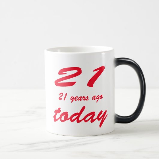 42. Geburtstag Verwandlungstasse (Rechts)
