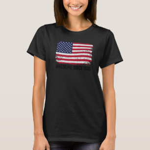 42. Geburtstag Vintage US-Flagge Phantastisch seit T-Shirt