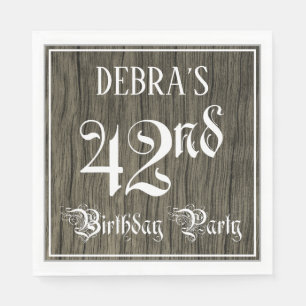 42. Geburtstagsparty - Extravagantes Drehbuch, Imi Serviette